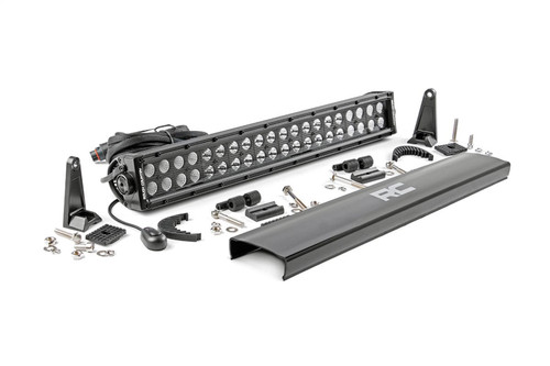 Rough Country 70920BL - 20 Inch Black Series LED Light Bar - Dual Row Rough Country 70920BL - 20 Inch Black Series LED Light Bar - Dual Row