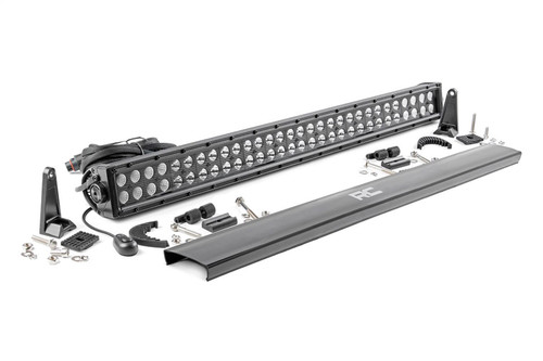 Rough Country 70930BL - 30 Inch Black Series LED Light Bar - Dual Row Rough Country 70930BL - 30 Inch Black Series LED Light Bar - Dual Row