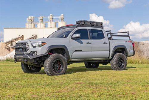 Rough Country 74201ARED - Red Forged Upper Control Arms - 3.5 inch Of Lift - Toyota 4Runner (10-24)/Tacoma (05-23)