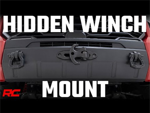 Rough Country 72003 - Hidden Winch Mount - All Models - Toyota Tundra 2WD/4WD (2022-2024)