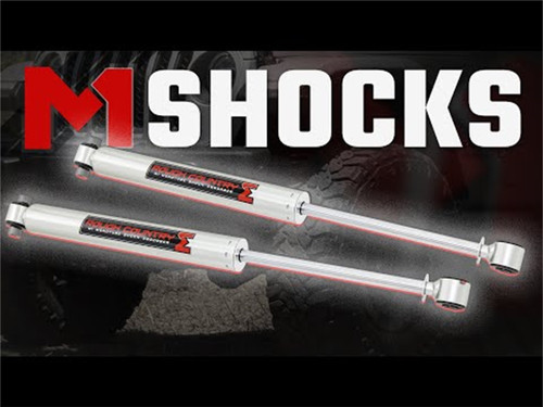Rough Country 770744_Q - M1 Monotube Rear Shocks - 5-8 inch - Dodge 2500/Ram 3500 (1994-2002)