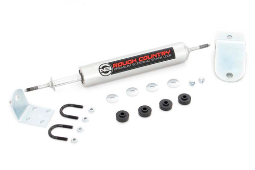 Rough Country 8738730 - N3 Steering Stabilizer - Dodge 1500 (94-01)/2500 (94-02) 2WD