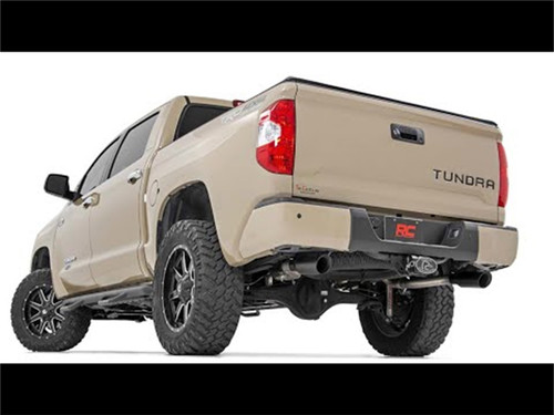 Rough Country 96012 - Performance Cat-Back Exhaust - Stainless - 4.6L/5.7L - Toyota Tundra (09-21)