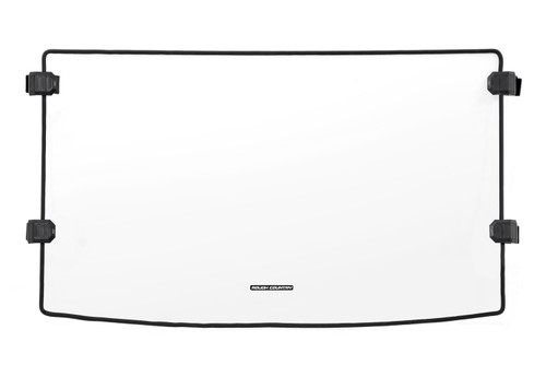 Rough Country 98152010 - Full Windshield - Scratch Resistant - Mid Size - Polaris Ranger 500/570