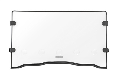 Rough Country 98262020 - Vented Full Windshield - Scratch Resistant - Honda Pioneer 1000