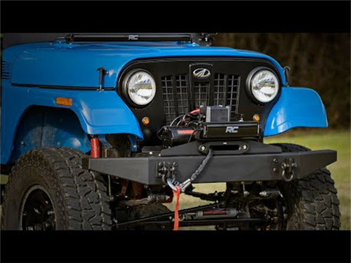 Rough Country 99001 - Winch Plate - Mahindra Roxor