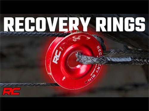 Rough Country RS180 - 6.5 inch Winch Recovery Ring - 41000LB Capacity