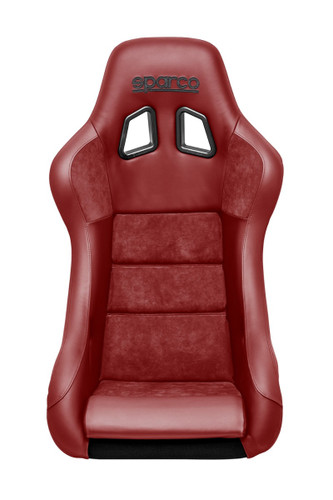 Sparco 008012RPRS - Seat QRT Performance Leather/Alcantara Red (Must Use Side Mount 600QRT)