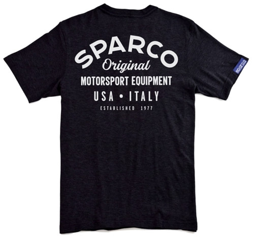 Sparco SP0110CH1S - T-Shirt Garage CHRCL - Small