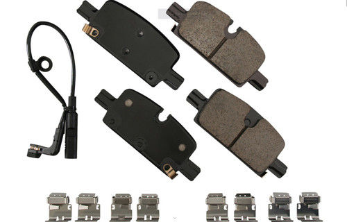 Akebono ACT2174 - Brake Pads - ProAct Ultra-Premium - Front - Hardware Included - GM Fullsize SUV / Truck 2019-22 - Set of 4