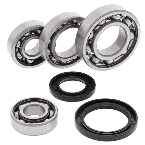 All Balls Racing 25-2017 - 1985 Kawasaki KLT160 Differential Bearing & Seal Kit Rear