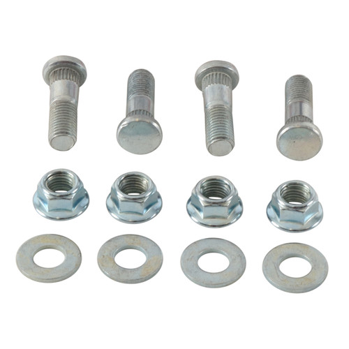 All Balls Racing 85-1066 - 87-90 Suzuki LT-500R Wheel Stud & Nut Kit Rear