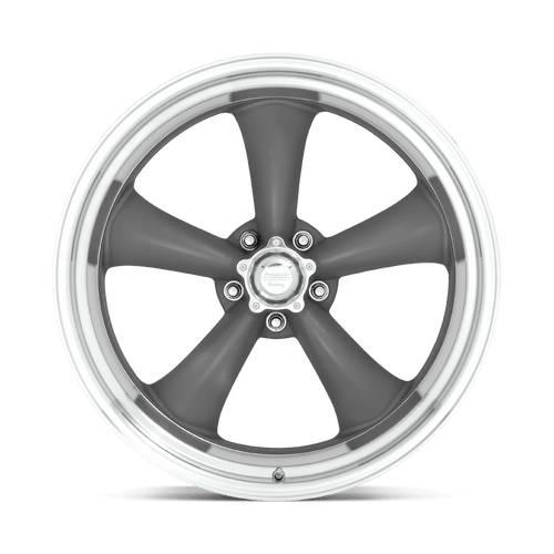 American Racing Wheels VN2158773 - Vn215 Classic Torq Thrust Ii 18X7 Mag Gray Machined Lip