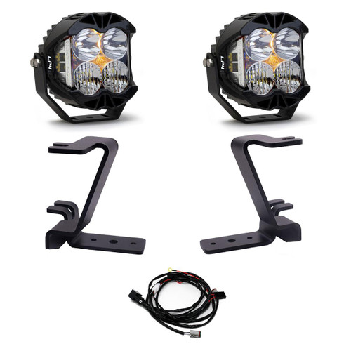 Baja Designs 448213 - LP4 A-Pillar Kit 2023-On Ford F-250/350 Super Duty Driving/Combo Clear Toggle Wiring