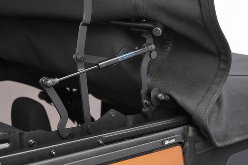 Bestop 54724-17 - Supertop Ultra Squareback Soft Top For Jeep 2007-2018 Wrangler JK 4 Door Black