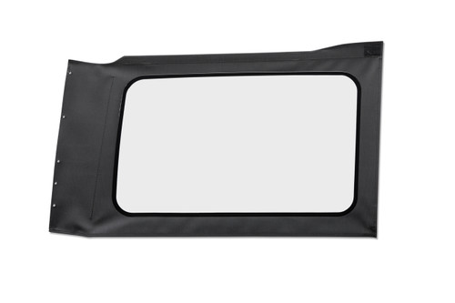 Bestop 58300-35 - Replacement Windows forJeep Soft Top OE JL Replacement Jeep Windows For Jeep 2018-Current Wrangler JL 4 Door Quarter Right Hand 4 Door Clear Black Vinyl