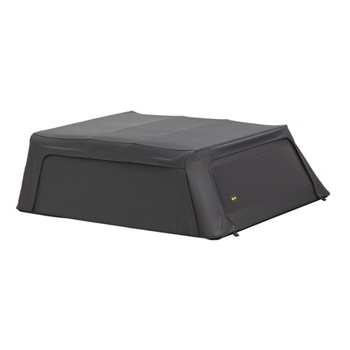 Bestop 77338-35 - Supertop Truck Bed Cap 2 For Nissan 2005-2024 Frontier 5.0 Foot Black Diamond PVC Coated Sailcloth No Drill