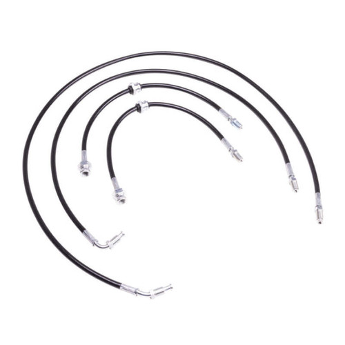 Chase Bays CB-AE86-GTSFRNTFW - 83-87 Toyota AE86 Corolla Caliper Brake Lines - Front Lines