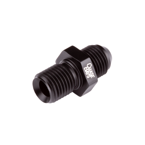 Chase Bays CB-M14FLARE - 14x1.5 to 6AN Power Steering 45 Deg Flare Adapter