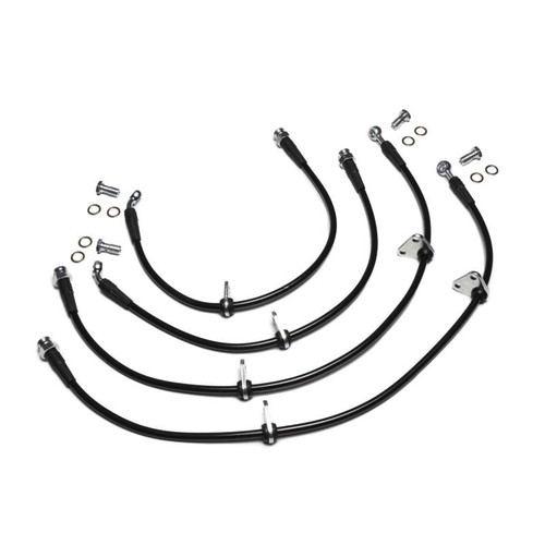 Chase Bays CB-WRX-FW - 02-07 Subaru Impreza WRX (Excl STi) Caliper Brake Lines - Front & Rear Lines