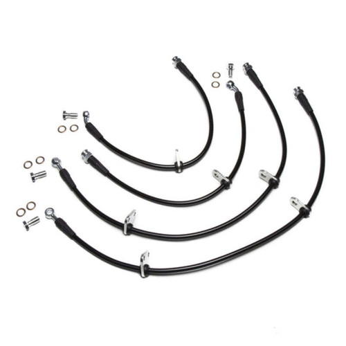 Chase Bays CB-WRX-RR-STIFW - 04-07 Subaru WRX STi Caliper Brake Lines - Rear Lines