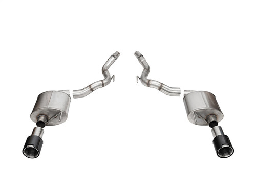 Corsa Performance 21277CF - Touring Axle-Back Exhaust System