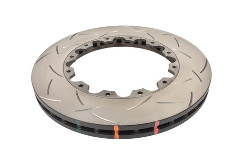 DBA DBA53951.1S - 2021+ Dodge Challenger Hellcat 5000 Series 2-Piece T3 Slotted Front Brake Rotor w/M6  Nuts