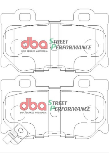 DBA DBADB2401SP - 08-13 Infiniti G37 Rear SP Performance Brake Pads