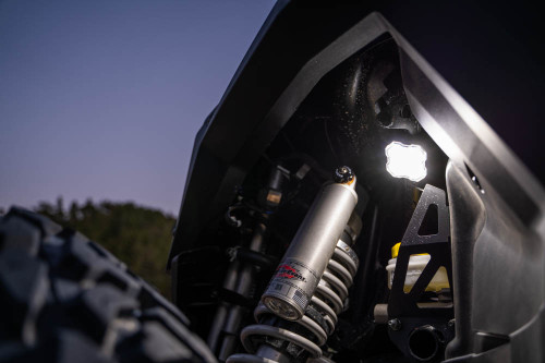 Diode Dynamics DD7751C - Stage Series SXS Rock Light Installer Kit, RGBW M8 w/Controller (4-pack)