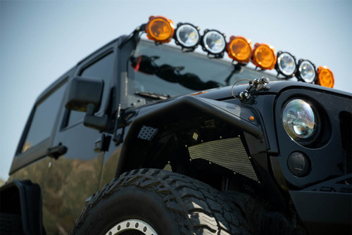 DV8 Offroad FDJK-06 - 07-18 Jeep Wrangler JK Slim Fender Flares