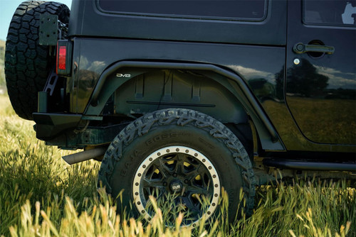 DV8 Offroad FDJK-06 - 07-18 Jeep Wrangler JK Slim Fender Flares