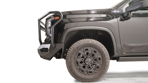 Fab Fours CH24-X6150-1 - Matrix Front Bumper; 2 Stage Black Powder Coated; w/Full Guard;