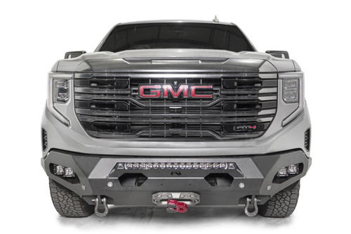 Fab Fours GS23-X5851-B - Matrix Front Bumper; Uncoated/Paintable; w/No Guard;