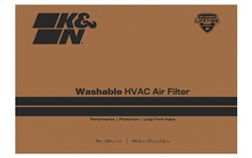 K&N HVC-13-11624 - HVAC Filter - 16 X 24 X 1 MERV 13