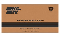 K&N HVC-8-11020 - HVAC Filter; 10 x 20 x 1, MERV 8