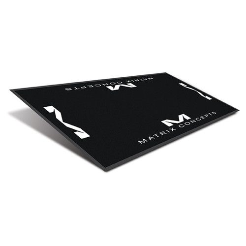 Matrix Concepts M20-200 - M20 Carpeted 2 Foot X 4 Foot Mat - Black/White