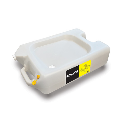 Matrix Concepts M28-115 - M28 Oil Drain Container 15 Quart - White