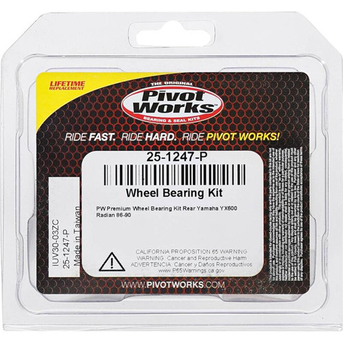 Pivot Works 25-1247-P - Yamaha Wheel Bearing Kit Premium Bearings