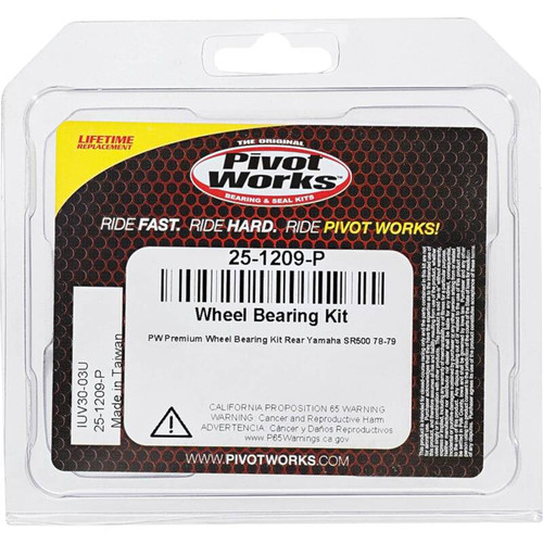 Pivot Works 25-1209-P - Yamaha Wheel Bearing Kit Premium Bearings