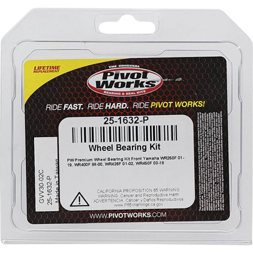 Pivot Works 25-1632-P - Yamaha Wheel Bearing Kit Premium Bearings