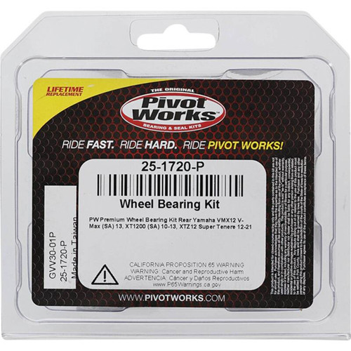 Pivot Works 25-1720-P - Yamaha Wheel Bearing Kit Premium Bearings