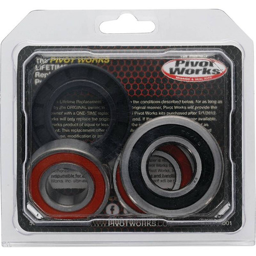 Pivot Works 25-1779-P - Honda Wheel Bearing Kit Premium Bearings