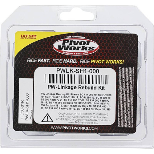 Pivot Works PWLK-SH1-000 - 2019 Sherco SC-R 125 PW Linkage Bearing Kit