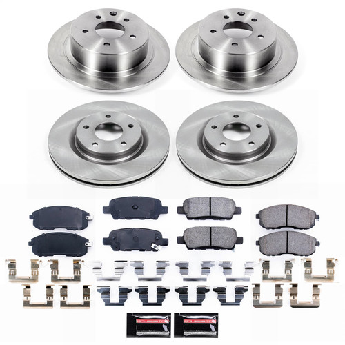 PowerStop KOE9141 - Power Stop 11-17 Nissan Juke Front and Rear Autospecialty Brake Kit