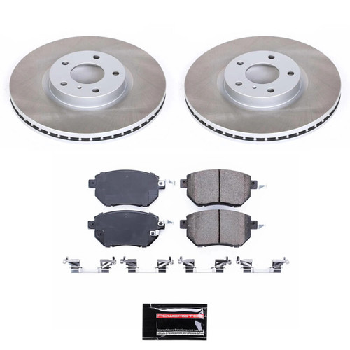 PowerStop SC116 - Power Stop 06-07 Nissan Murano Front Semi-Coated Rotor Kit