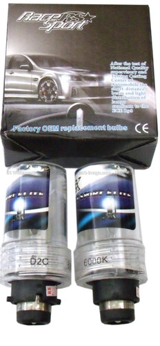 Race Sport D2-6K-SB-RB - Headlight Bulb Set - 1001499 Race Sport D2-6K-SB-RB - Headlight Bulb Set - 1001499