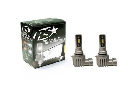 Race Sport RSPNPH10 - H10 Plug N Play Super LUX LED Replacement Bulbs 1,900 LUX Max Output PNP Series  Lighting