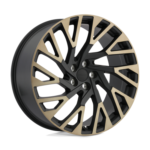 RedBourne 2210RWE375120M72L - Westminster 22X10 Matte Black W /Machined Face & Dark Matte Tint