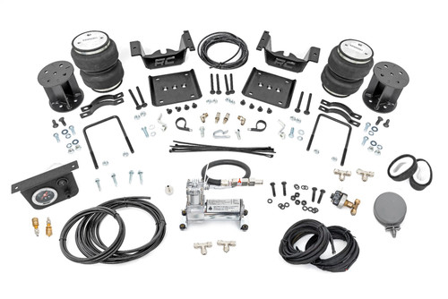 Rough Country 100054C - Air Spring Kit w/compressor - 5 Inch Lift Kit - Chevy/GMC 1500 (07-18 & Classic)