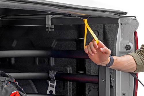 Rough Country 42120580 - Soft Roll Up Bed Cover - 5'10 inch Bed - Chevy/GMC 1500 (19-24)